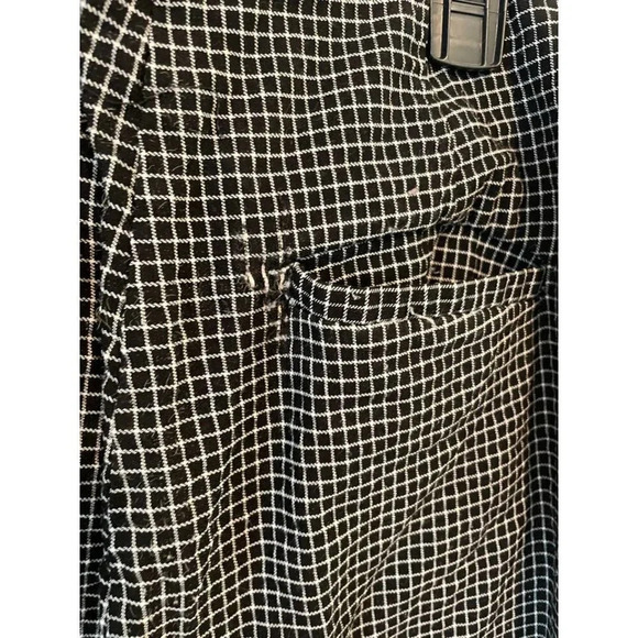 Dalia Women's size 8 Black & White Checkered Pants - Picture 6 of 7
